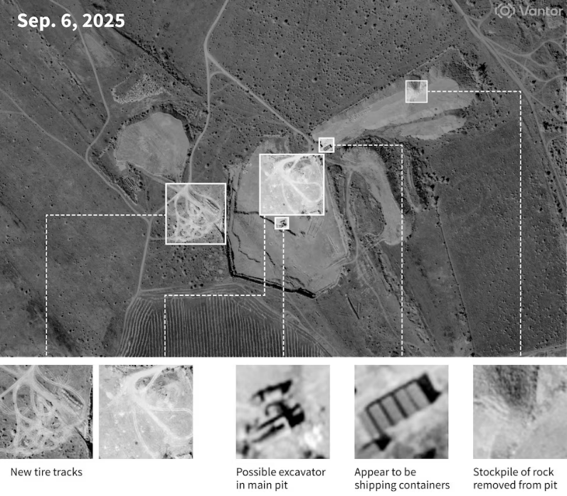 Роботи на Бобриківському золотому родовищі, окупована Луганщина