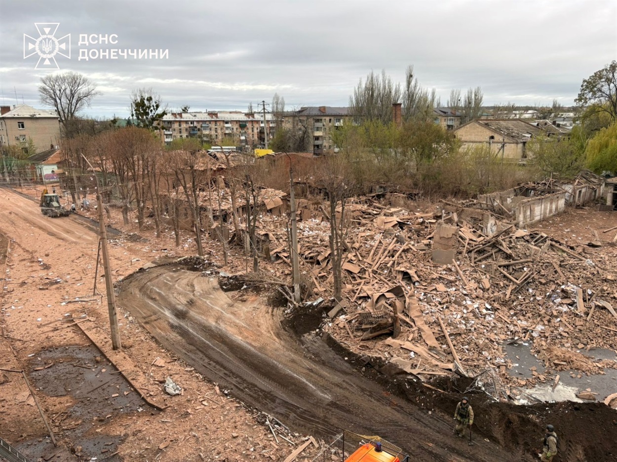 Слов'янськ після авіаудару, 15 квітня 2026 рік