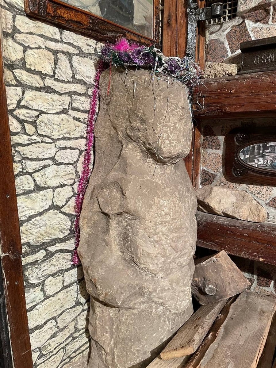 Половецька баба в музеї Славіка