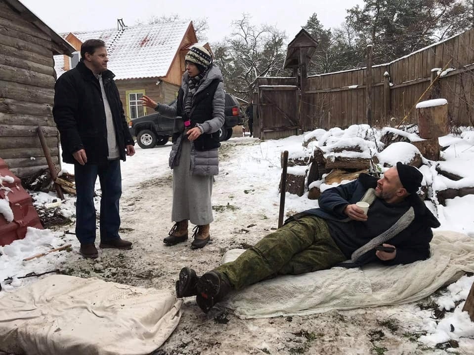 Зйомки фільму "Подвійний іммельманн"