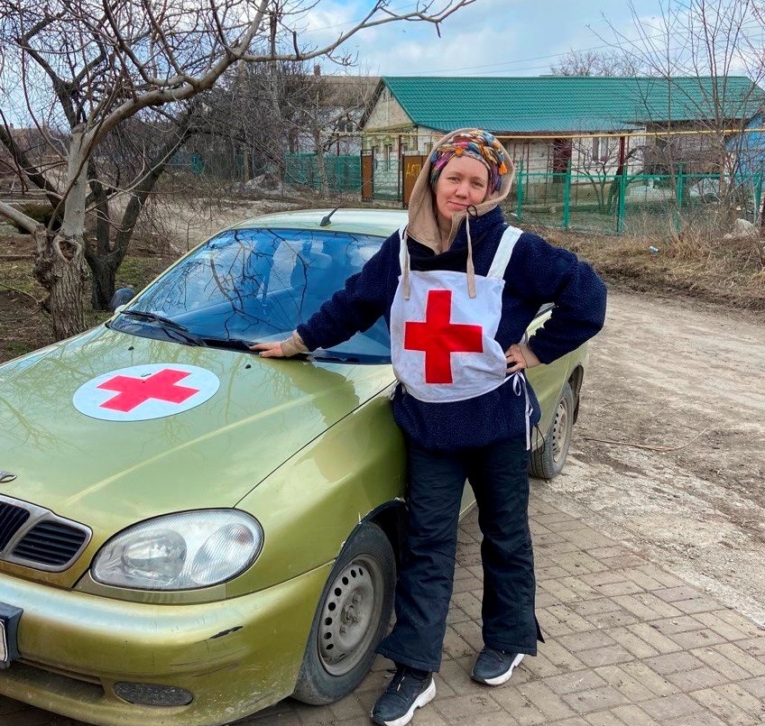 З початком війни Ганна приєдналася до волонтерського хабу "Халабуда"