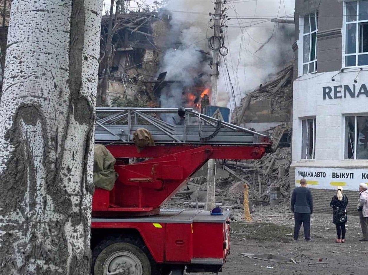 Це дім, де до повномасштабної війни жила родина Марини