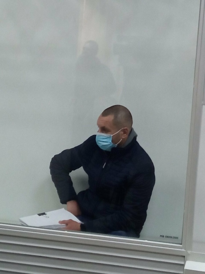 "Палич" під час судового засідання в Маріуполі