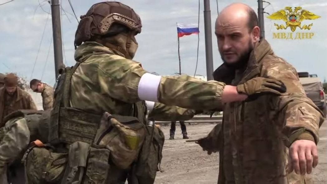 Вихід Дмитра "Електрика" Круковського з "Азовсталі" в полон