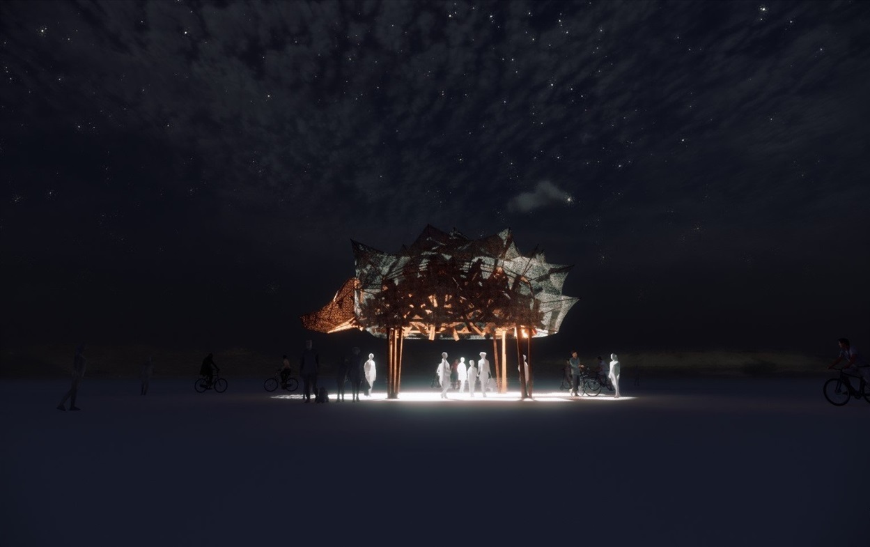 Макет військового меморіалу The Hedgehog Temple
