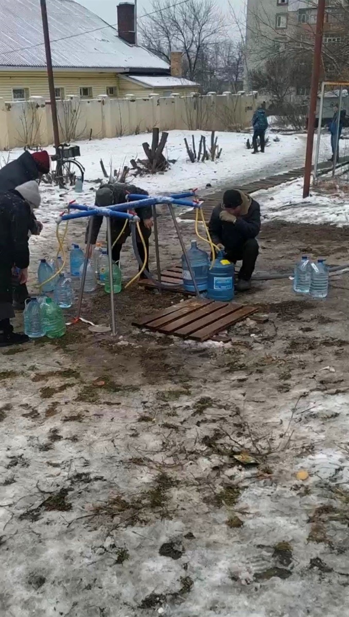 Тепер бахмутяни з водою
