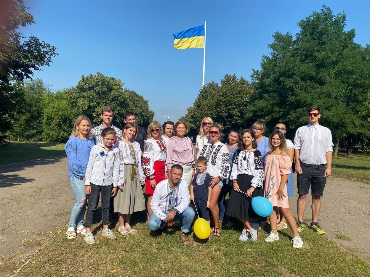 Геннадій Колеснік у рідному Краматорську
