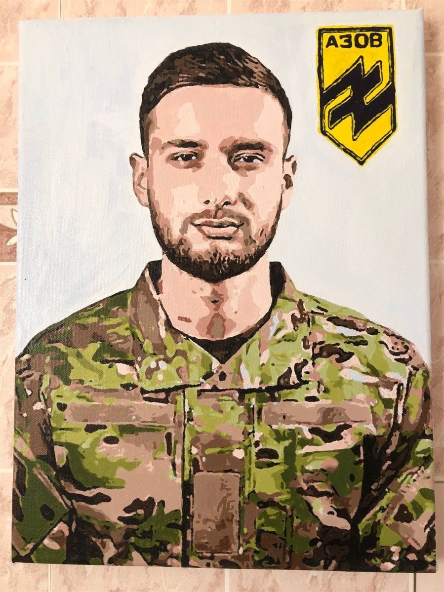 Це Олексій Чернявський. Його намалювала Анастасія