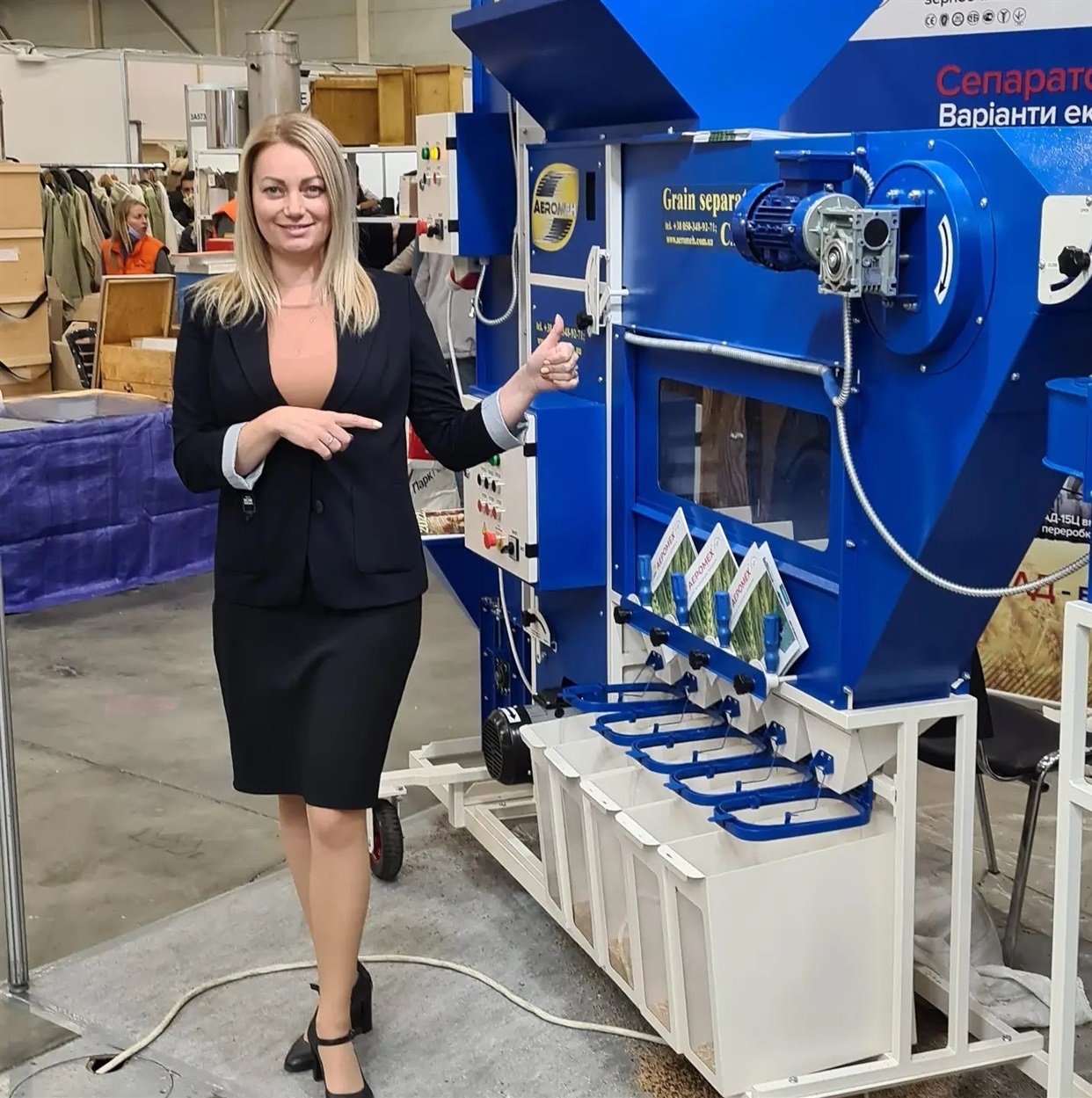 Ірина Чорнобай, дружина Олександра, комерційна директорка "Аеромех"